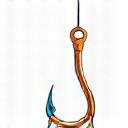 Ilustración de un anzuelo para pesca selectiva.