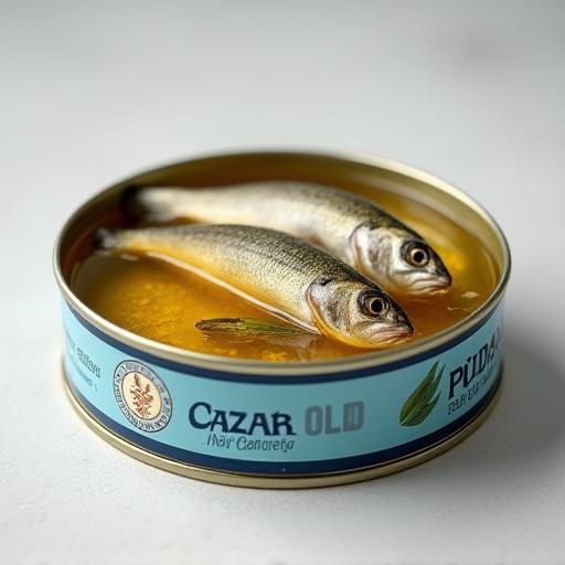 Lata de conserva artesanal de melva canutera de Azahar Salado.